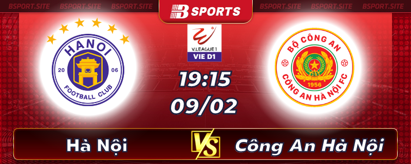 Soi kèo tỷ số Hà Nội vs Công An Hà Nội vào lúc 19h15 ngày 09/02/2023 Soi kèo tỷ số Hà Nội vs Công An Hà Nội vào lúc 19h15 ngày 09/02/2023