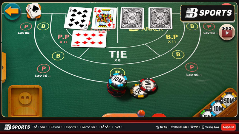 Dựa vào số lượng thành viên chọn sân chơi Baccarat uy tín