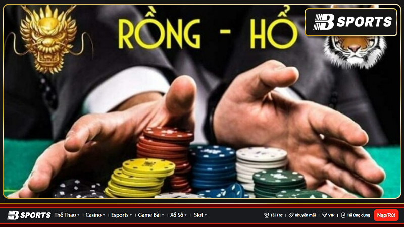 Rồng hổ online có lối chơi đơn giản tương tự như các trò chơi cá cược khác