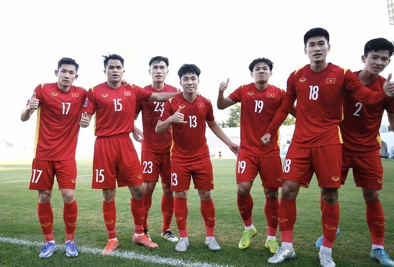 Số áo đội tuyển Việt Nam trong vòng bảng năm nay