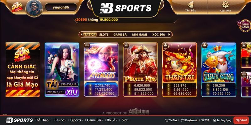 Bật mí top game ăn thưởng lớn nhất tại Sunwin web Bật mí top game ăn thưởng lớn nhất tại Sunwin web