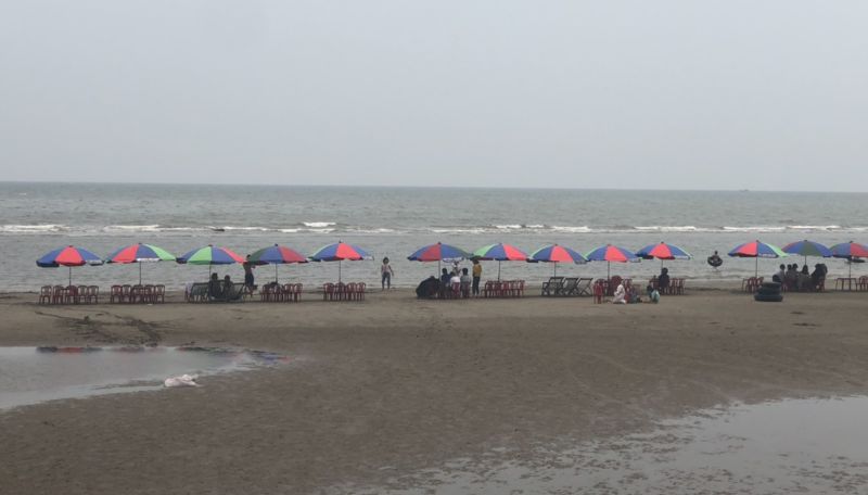 Bờ biển Cồn Vành Thái Bình