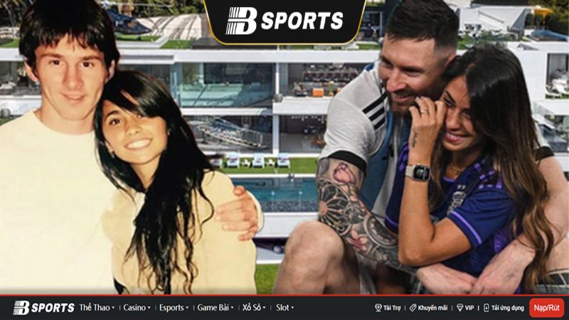 Tình yêu giữa Antonella Roccuzzo và cầu thủ bóng đá Messi Tình yêu giữa Antonella Roccuzzo và cầu thủ bóng đá Messi