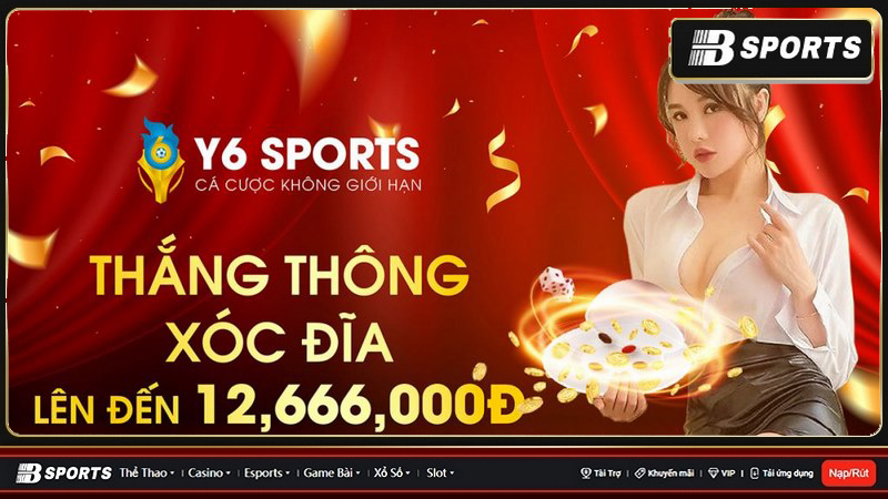 Chiến thắng tại Y6 nhận thưởng siêu khủng