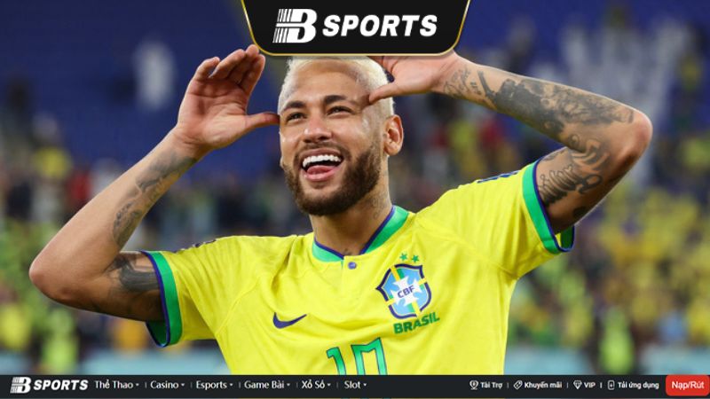 Neymar cười khi ghi bàn thắng Neymar cười khi ghi bàn thắng