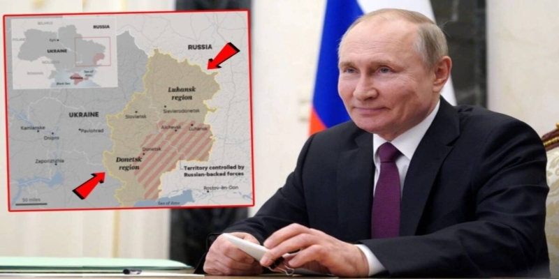 Putin tới vùng Donbass, gặp tướng quân đội tại Rostov-on-Don Putin tới vùng Donbass, gặp tướng quân đội tại Rostov-on-Don