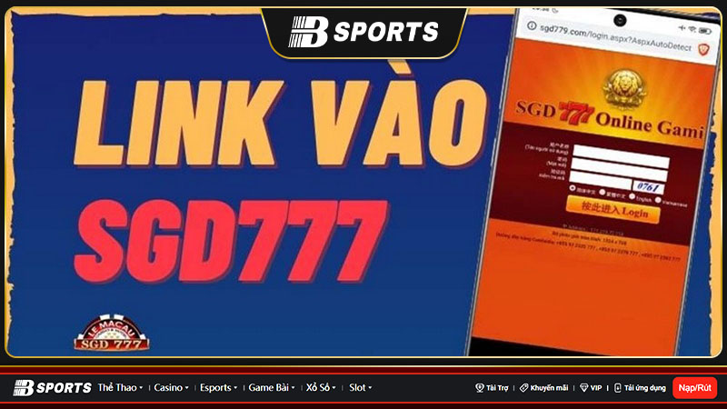 SGD777 - Casino trực tuyến cung cấp dịch vụ cá cược hàng đầu