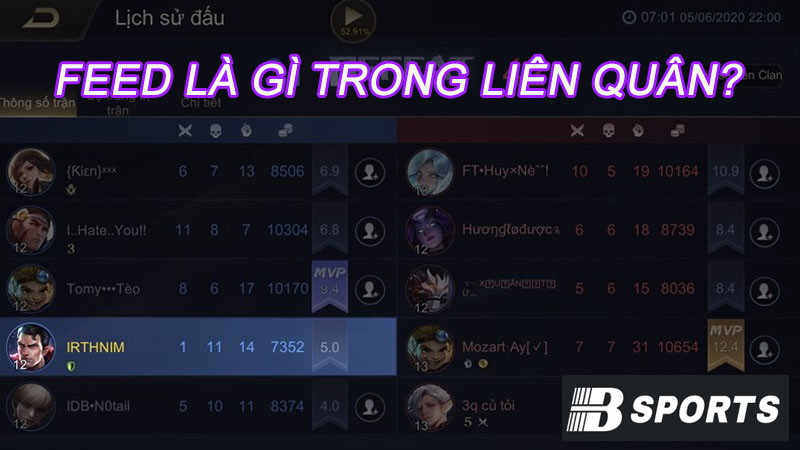 Giải đáp feed là gì trong liên quân? Giải đáp feed là gì trong liên quân?